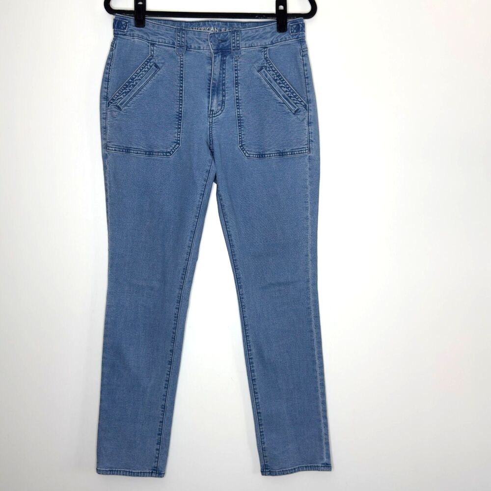 AE American Eagle Stretch Classic Skinny Jeans Women's Size 8